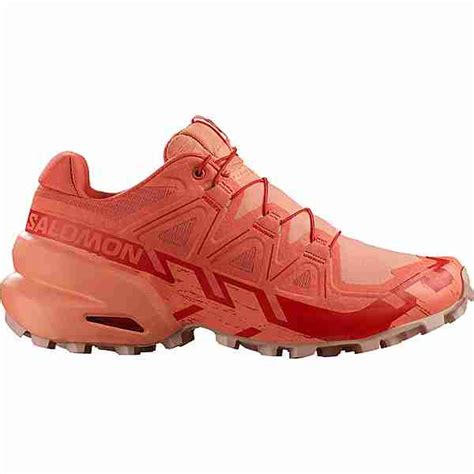 Salomon SPEEDCROSS 6 Laufschuhe Damen emberglow-fusion coral-flame ...