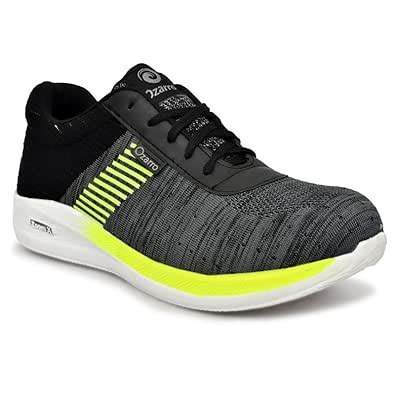 Buy Ozarro Black Febric Canvas Steel Toe Safety Shoe (NW4430) at Amazon.in