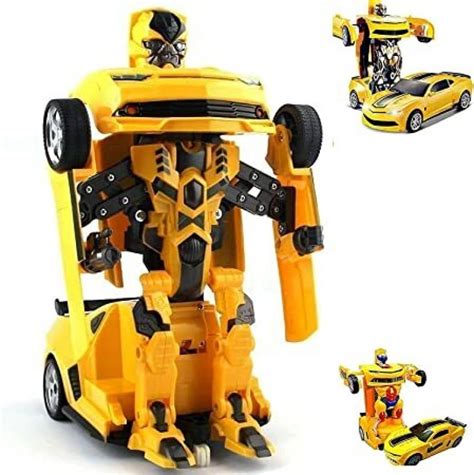 MAAKARNIFAB Deform Robot Car Toy for Kids,Go Action Battery Operated 2 ...