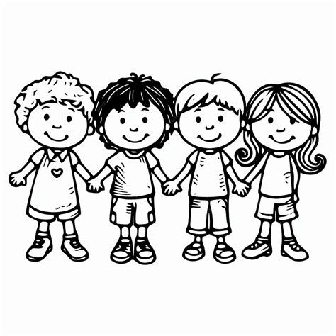 Clipart Of Child Outline