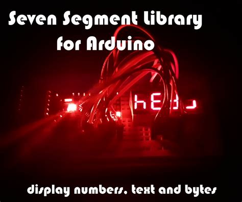 Image result for Arduino Seven Segment Display Library