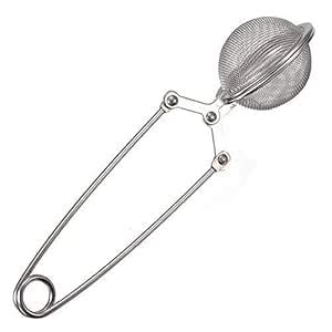 Octavius Ball Shaped Squeeze Handle Tea Infuser | Ideal for Steeping ...