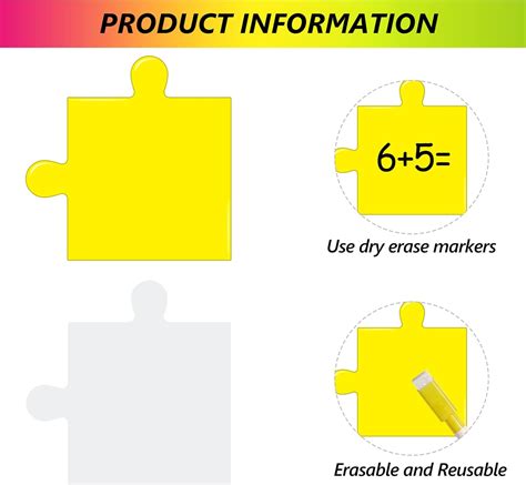 Outus Puzzle Pieces Cutouts for Classroom Decor and India | Ubuy