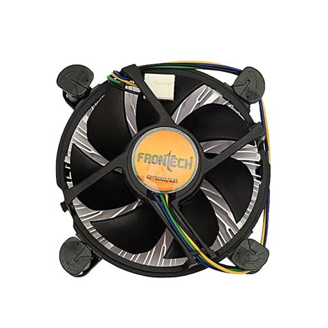 FRONTECH 775/1155 CPU Cooling Fan with Universal Socket & Heat Sink for ...
