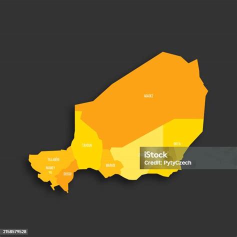 Map of Niger Civil War