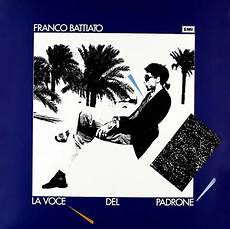 la voce padrone di franco battiato il record la voce padrone di franco battiato il record