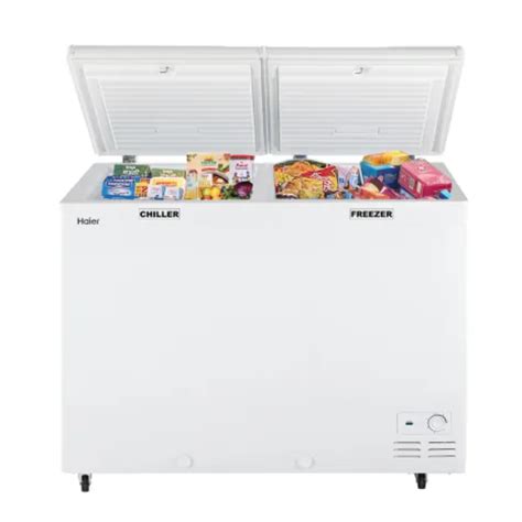 Buy Haier 325 L HFC-325CM5 Combo chest freezer with two separate ...