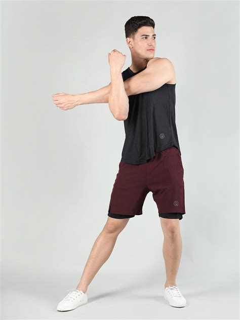 Men's Double Layered Sports Running Shorts | CHKOKKO – Chkokko