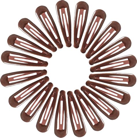 NiceYnn 20pcs Candy Color Small Hair Clips, 4.8cm Colorful No Crease No ...