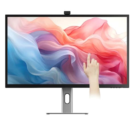 Clarity Max Touch 32" UHD 4K Monitor with USB-C Power Delivery, Webcam