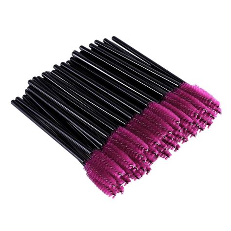 50pcs/set Disposable Eyelash Brush Makeup Brushes Lash Extension ...