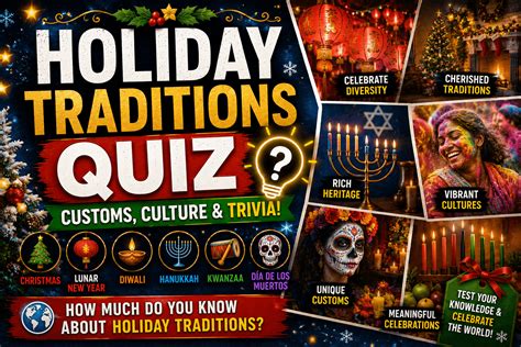 Holiday Traditions Quiz | Customs, Culture & Trivia
