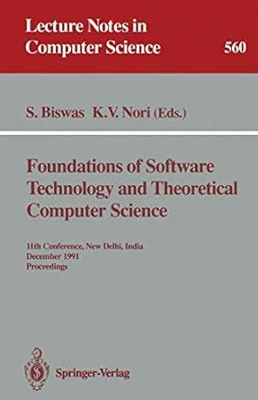 Foundations of Software Technology and Theoretical Computer Science ...