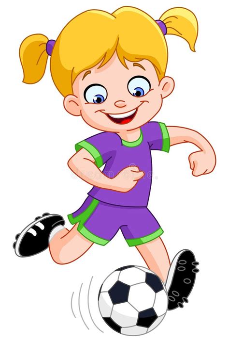 Girls Football Cartoon 的图像结果