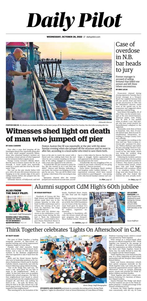 Daily Pilot e-newspaper: Wednesday, Oct. 26, 2022 - Los Angeles Times