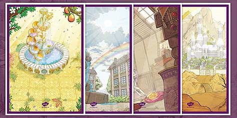 Imaginary Fantasy Setting Image Prompts