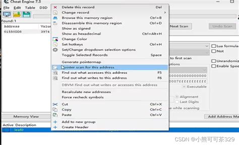 Cheat Engine Tracer Tutorial 的图像结果