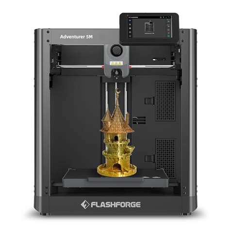 FLASHFORGE Adventurer 5M 3D Printer, Fully Auto Leveling Printer with ...