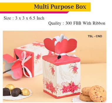 Multi Purpose Return Gift Boxes for Chocolates, Cookies, Small Hampers ...
