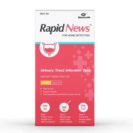 Buy Mankind Rapid News Urinary Infection Test kit, 3 Count | 19 Minutes ...