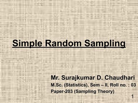 Simple Random Sampling with Replacement 的图像结果