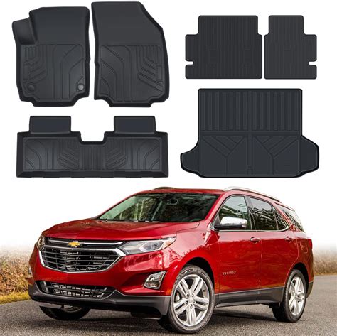 Floor Mats for 2018-2024 Chevy Equinox/GMC Terrain (Not for EV),2 Rows ...
