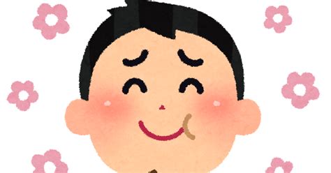 美味しそうにご飯を食べる男性のイラスト | かわいいフリー素材集 いらすとや