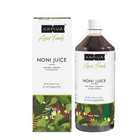 Kapiva Ayur Foods Noni Juice With Garcinia & Ashwagandha – Sushain