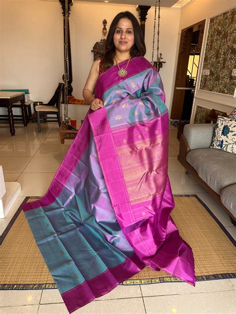 Pure Kanjivaram Silk Sarees – Sampoornam Creations