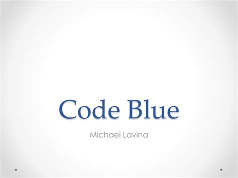 Image result for Code Blue App