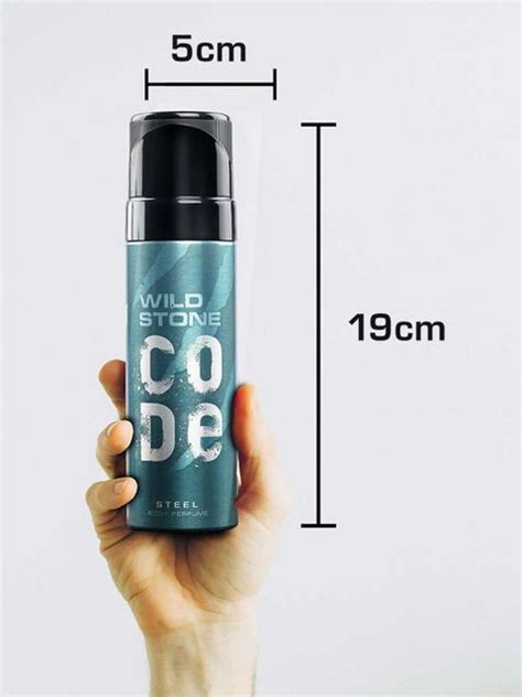 Wild Stone Code Steel (150ml) Body Spray - For Men - Price in India ...