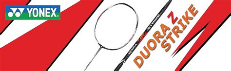 YONEX Graphite Duora Z Strike Professional Badminton Racquet with free ...