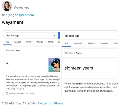 Jasmine | Snow White And Prince Florian Age Gap | Know Your Meme