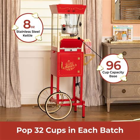 Popcorn Machine Cart