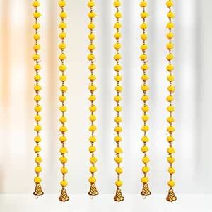 Buy EaglesFords 5 Pcs Handmade Artificial Marigold Garland – Genda ...