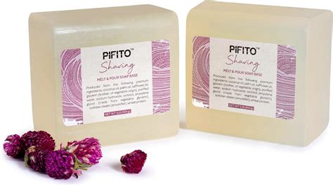 Buy Pifito Shaving Melt and Pour Soap Base 2 lb │ Premium 100% Natural ...