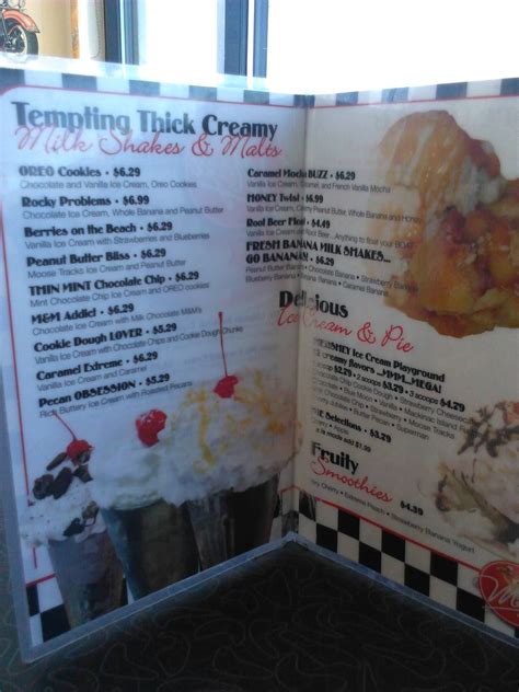 Menu at Mega Classic Diner restaurant, Flint