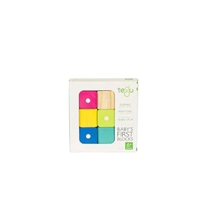 Tegu 6 Piece Magnetic Babys First Building Blocks, India | Ubuy