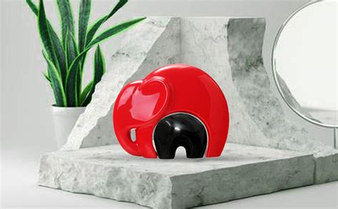 Buy Amazon Brand - Umi Home Décor Lucky Charm Elephant Mother and Kid ...