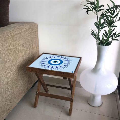 Wooden Folding Side Table for Sofa Bedroom Living Room – Nutcase