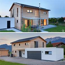 Garage Innen Mit Holz einfamilienhaus modern mit satteldach garage holz putz Garage Innen Mit Holz einfamilienhaus modern mit satteldach garage holz putz