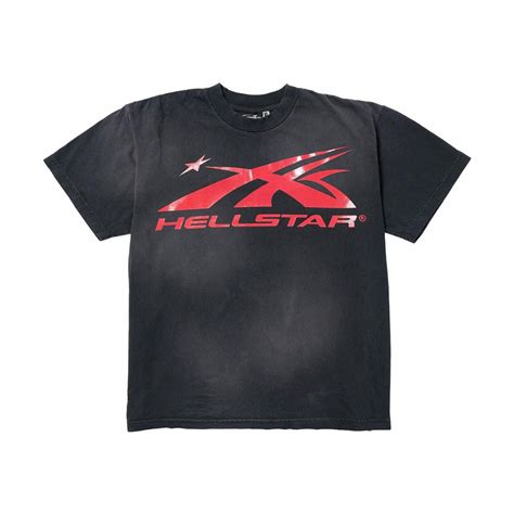 HELLSTAR SPORT LOGO GEL T-SHIRT BLACK – ONE OF A KIND