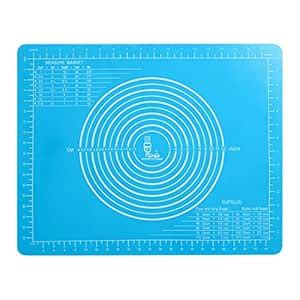 Buy Non-Slip Silicone Pastry Mat with Measurements for Silicon Baking ...