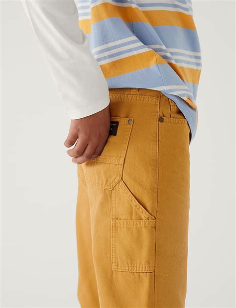 Buy Relaxed Pure Cotton Trousers at Marks & Spencer