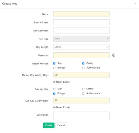 Image result for PGP Key Example