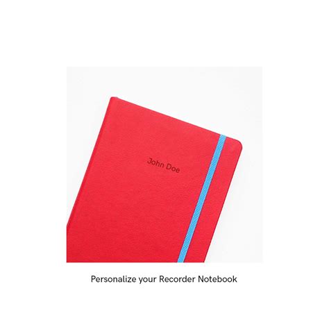 Recorder Notebook - Crimson Sky - Regalia Paper - A5 – Endless Works India