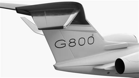 Gulfstream G800 Large Business Jet 3D model | 3D Molier International