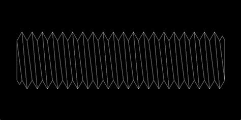 Image result for How to Draw Threads in AutoCAD