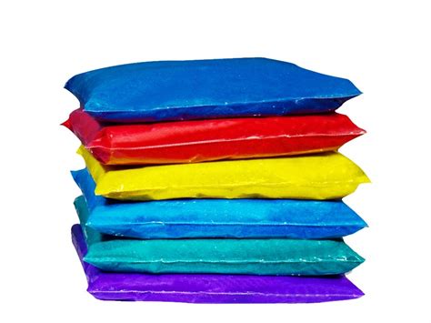 Buy RIO AGENCIES Set of Six Rangooli Colour Powder (300 Grams)-Set of ...