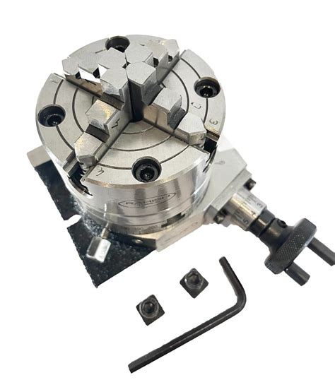 Buy Rotary Table 3Inch 80mm Horizontal And Vertical + Chuck All Sizes ...